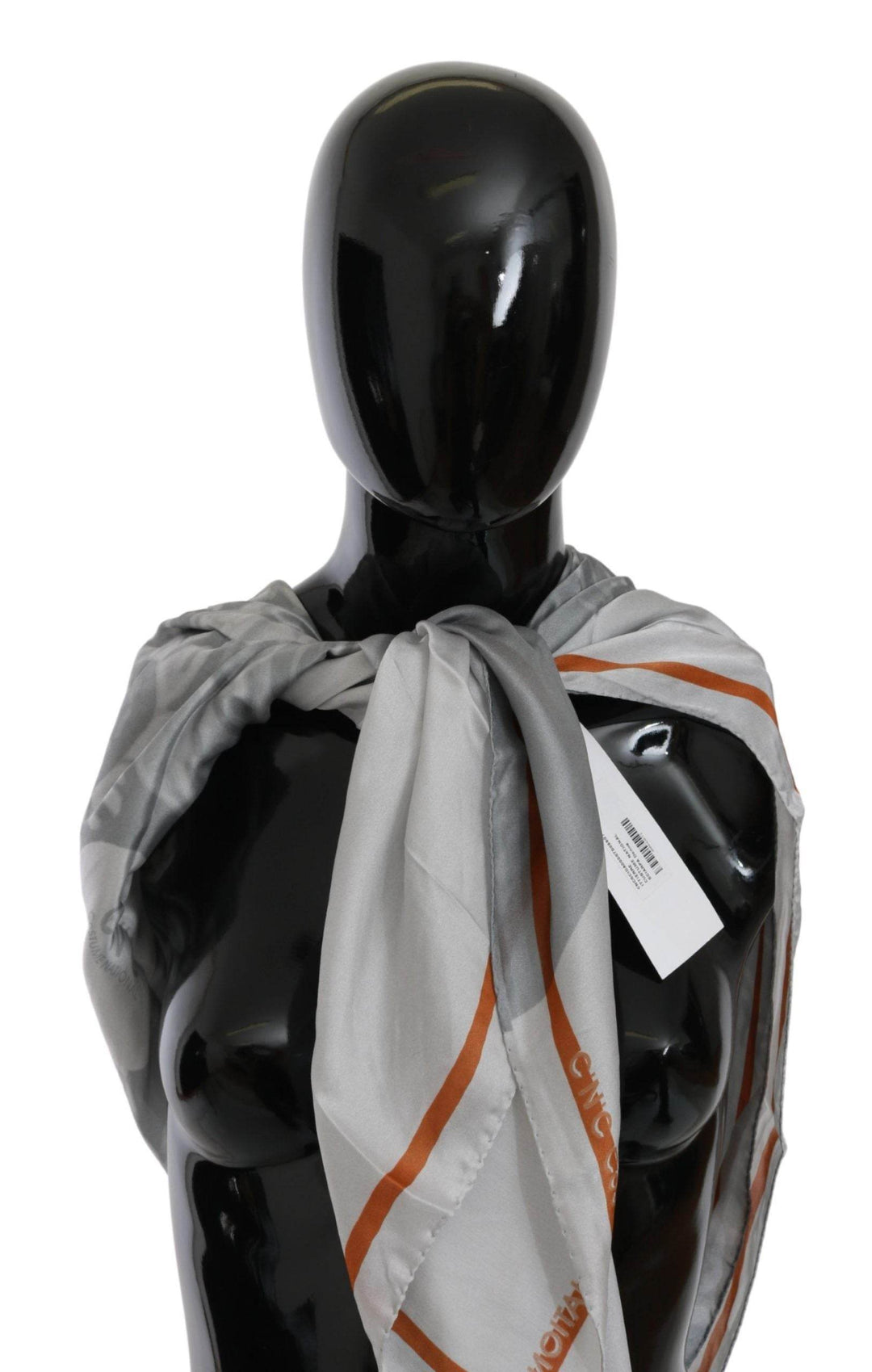 Costume National Eleganter Seidenschal mit Blumenmuster - Léoré