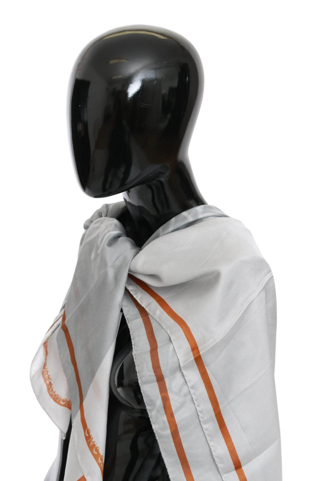 Costume National Eleganter floraler Seidenschal - Léoré