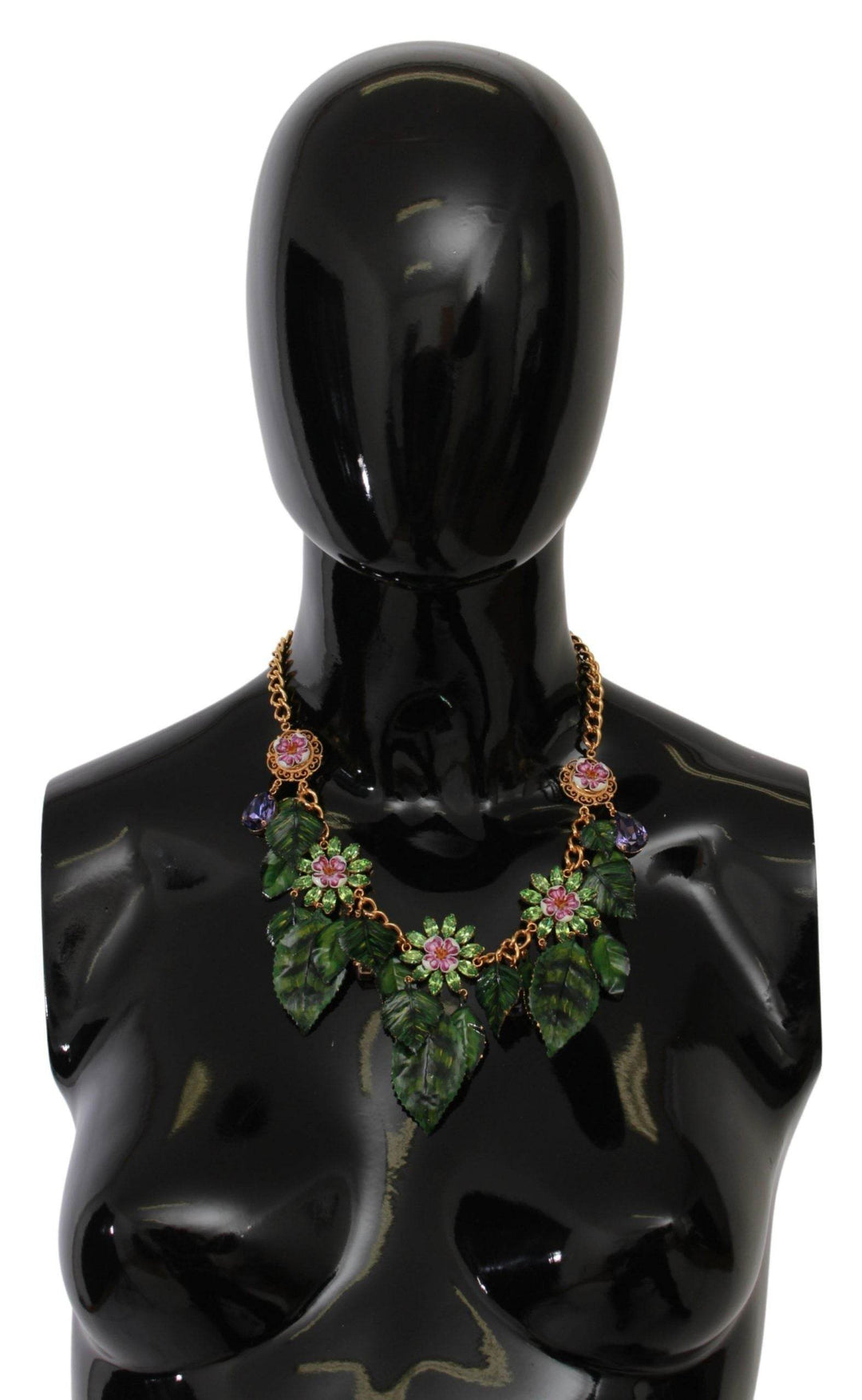 Dolce & Gabbana Elegante Blumenkette Sizilien Charme Halskette - Léoré
