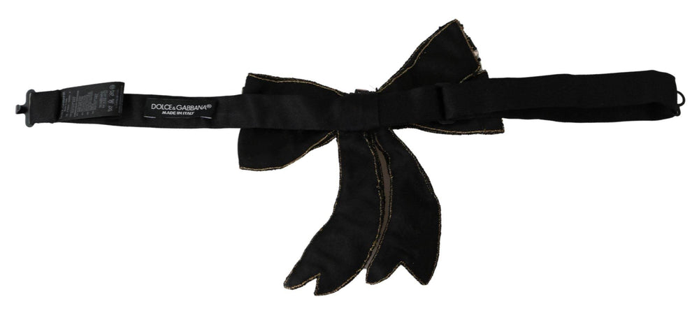 Dolce & Gabbana Elegante Seidenfliege mit Strass - Léoré