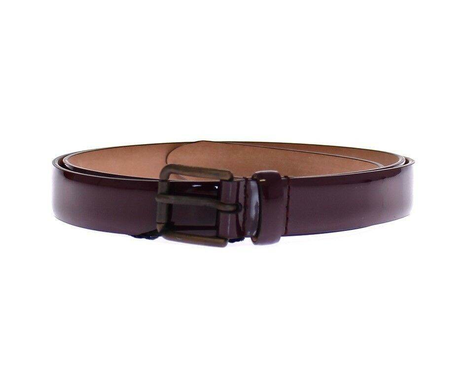 Dolce & Gabbana Eleganter lila Ledergürtel - Léoré