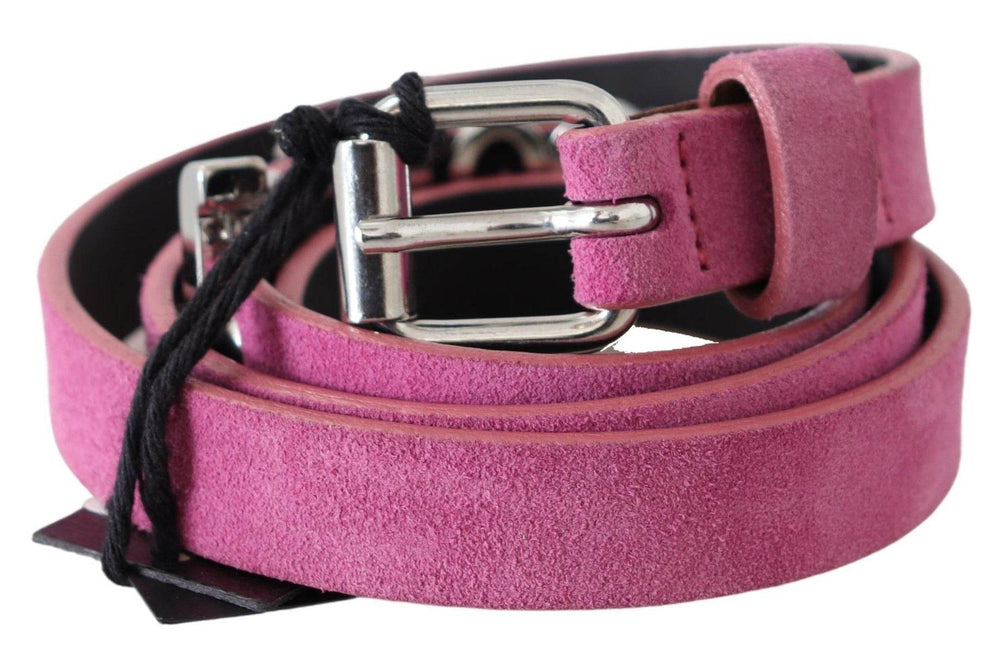 Just Cavalli Fuschia Pinker Leder-Gürtel - Léoré