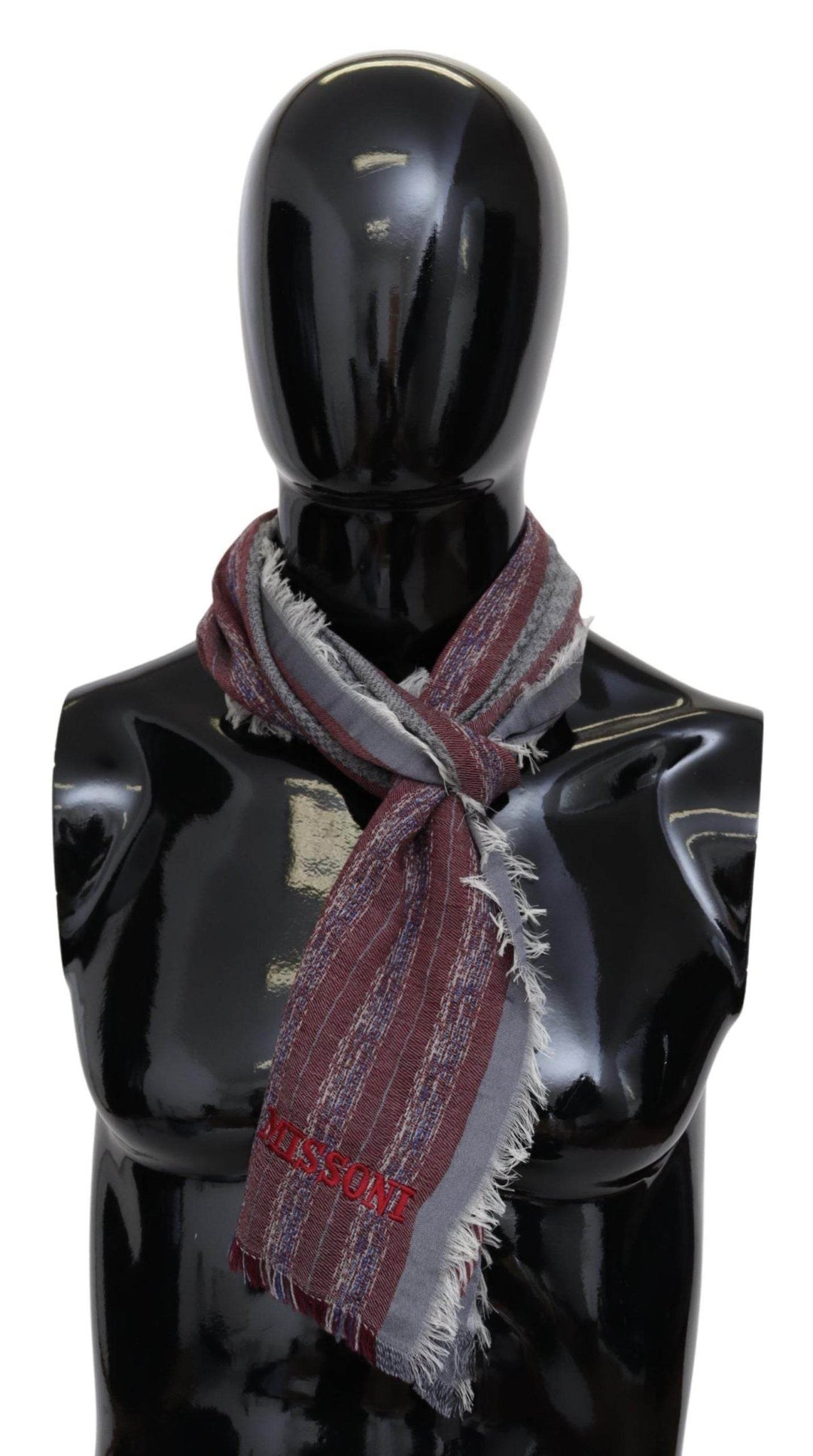 Missoni Schicker Multicolor Designer-Schal aus Wollmischung - Léoré