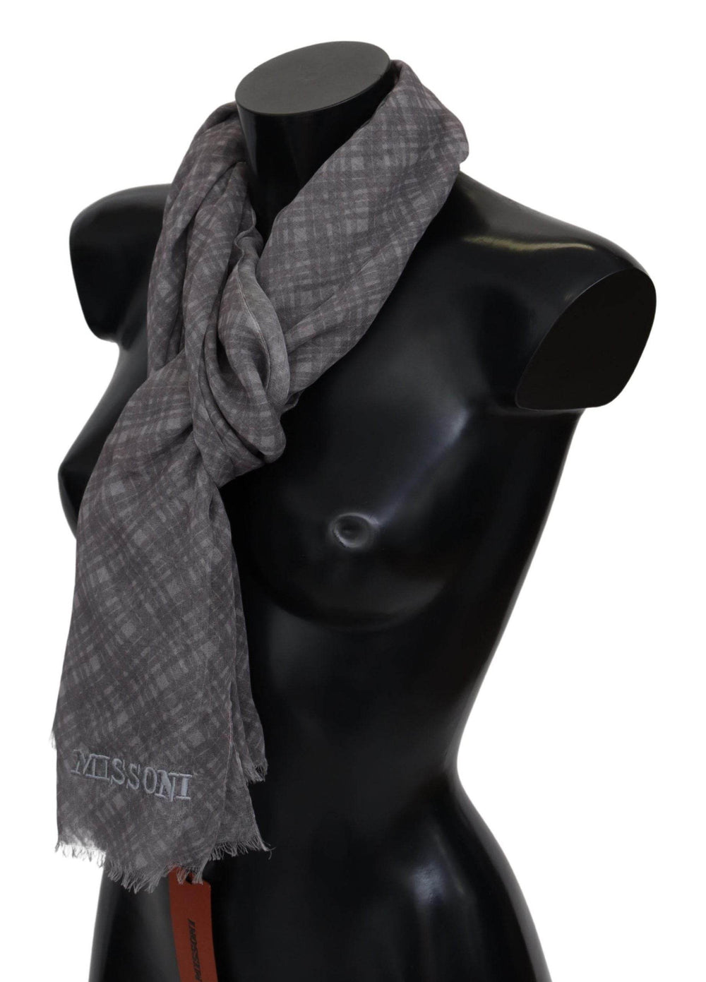 Missoni Eleganter karierter Schal aus einer Woll-Seidenmischung - Léoré