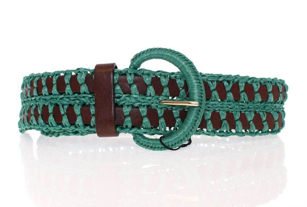 Dolce & Gabbana Zauberhafter gewebter Raffia-Gürtel im Korsett-Stil - Léoré