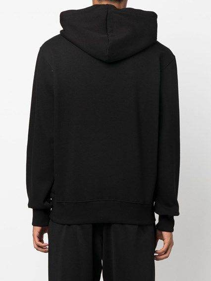 Versace Jeans Schickes schwarzes Sweatshirt mit Kapuze - Léoré
