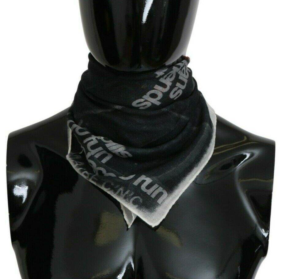 Costume National Monochromer Schal aus Wollmischung Bandana - Léoré