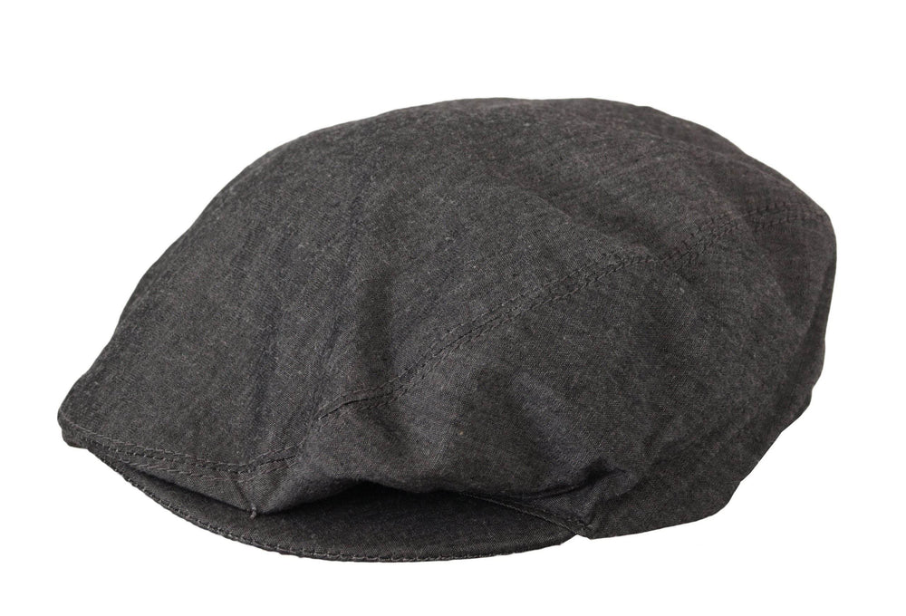 Dolce & Gabbana Eleganter grauer Newsboy-Hut - Léoré