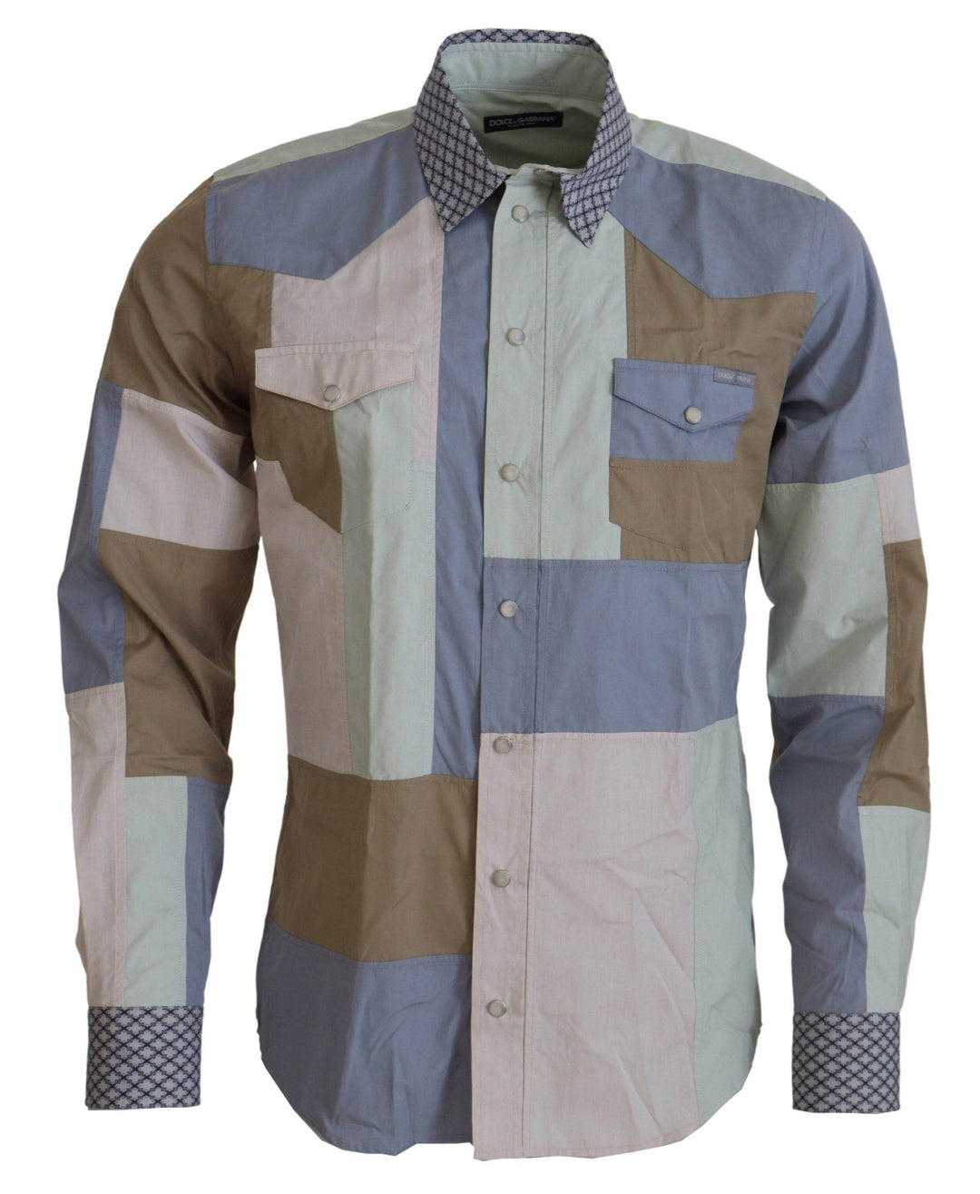Dolce & Gabbana Multicolor Slim Fit Freizeithemd - Léoré