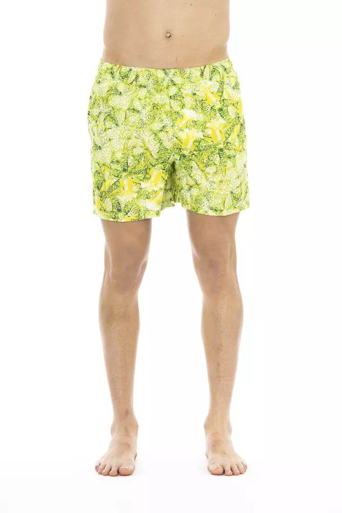Just Cavalli Grüne Polyester-Badebekleidung für Männer - Léoré