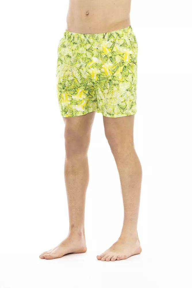 Just Cavalli Grüne Polyester-Badebekleidung für Männer - Léoré