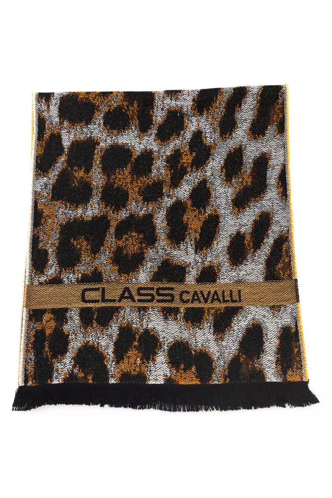 Cavalli Class Brauner Wollschal für Männer - Léoré