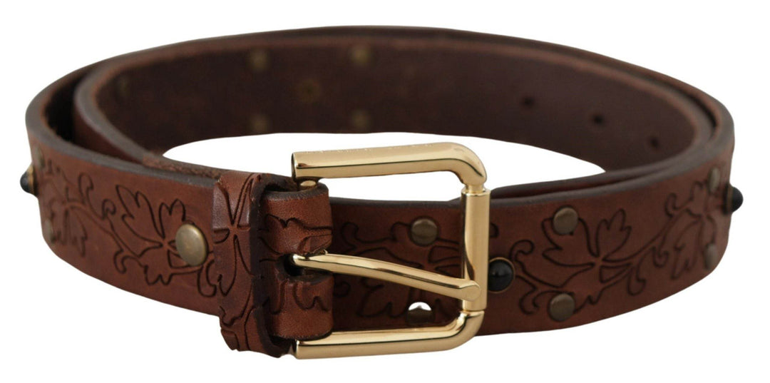Dolce & Gabbana Eleganter Ledergürtel mit Metallschnalle - Léoré