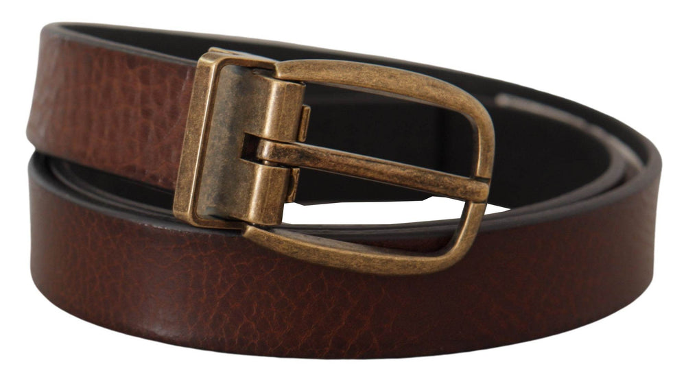 Dolce & Gabbana Eleganter Ledergürtel mit Metallschnalle - Léoré