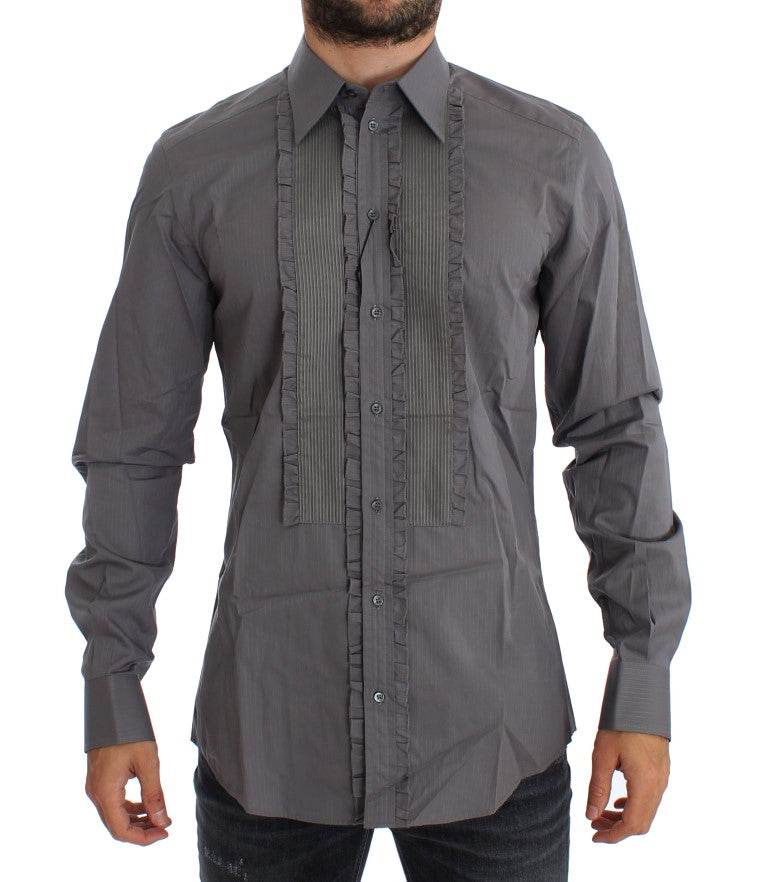Dolce & Gabbana Elegantes Slim Fit Baumwollhemd - Léoré