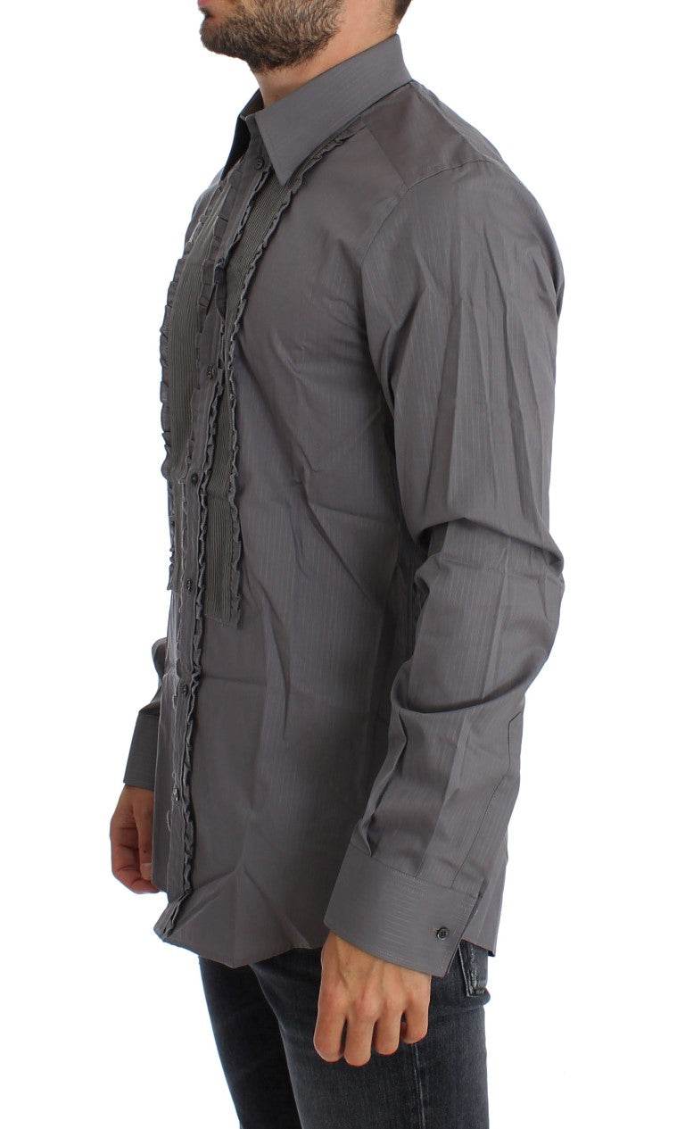 Dolce & Gabbana Elegantes Slim Fit Baumwollhemd - Léoré