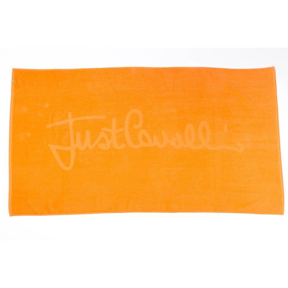 Just Cavalli Orange Baumwolle Männer Strandtuch - Léoré