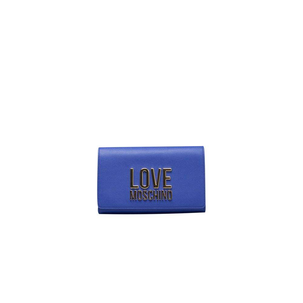 Love Moschino Blau Polyethylen Frauen Crossbody Tasche - Léoré