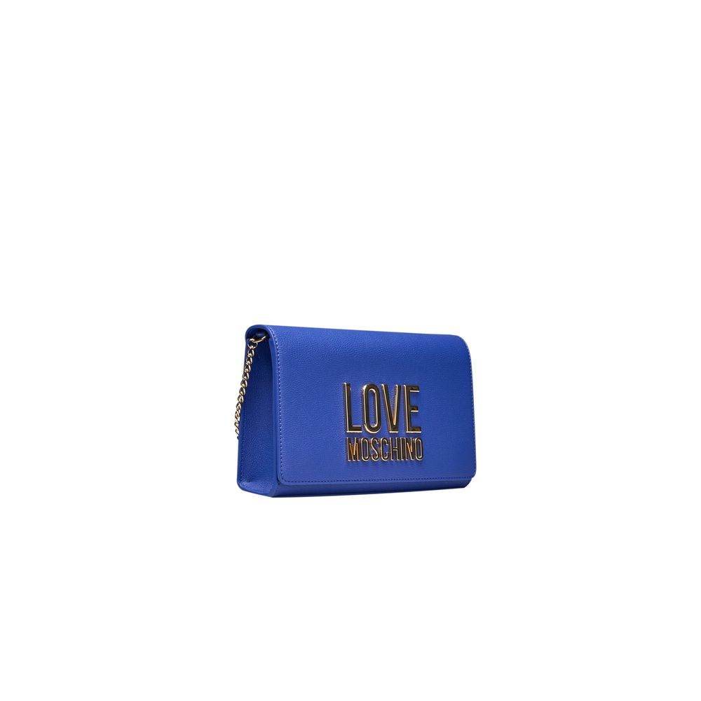 Love Moschino Blau Polyethylen Frauen Crossbody Tasche - Léoré
