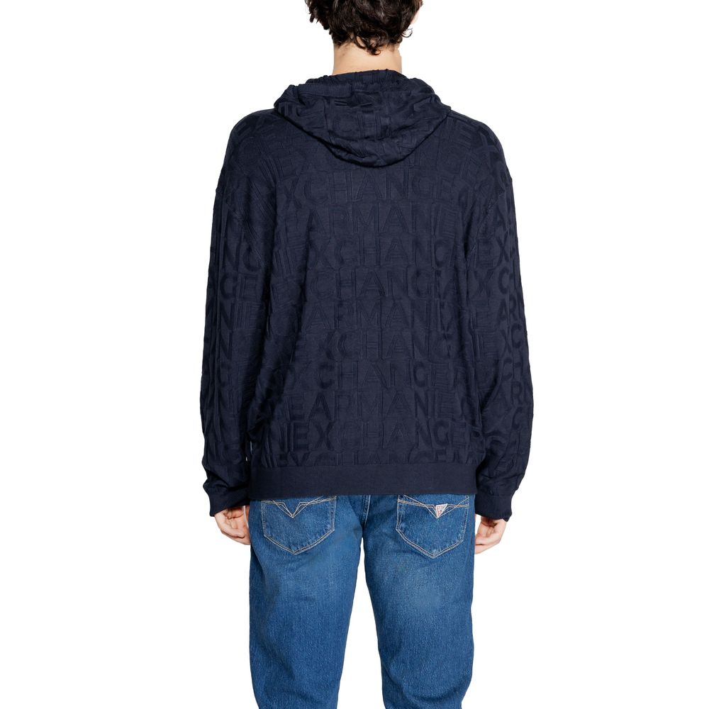 Armani Exchange T-shirt in blue viscose
