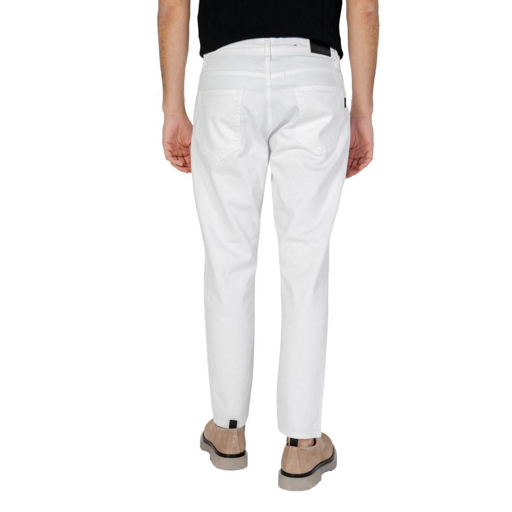 Antony Morato White Cotton Jeans & Trousers