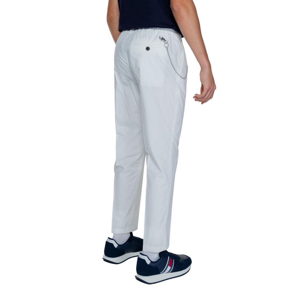 Antony Morato White Cotton Jeans & Trousers