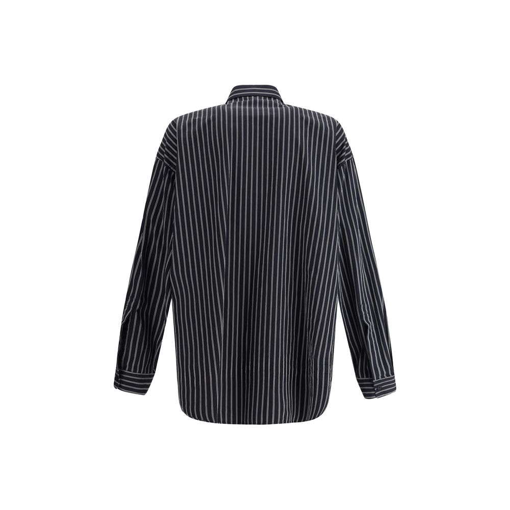 Balenciaga Striped Flat Bottom Shirt