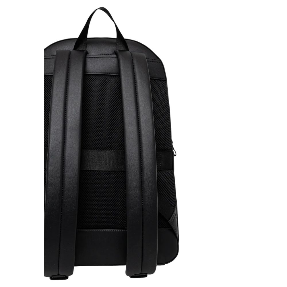 Tommy Hilfiger Schwarzer Polyethylen-Rucksack