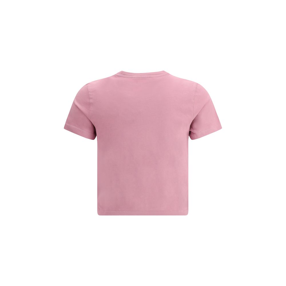 Maison Kitsuné Baby Fox T-Shirt mit Ausschnitt