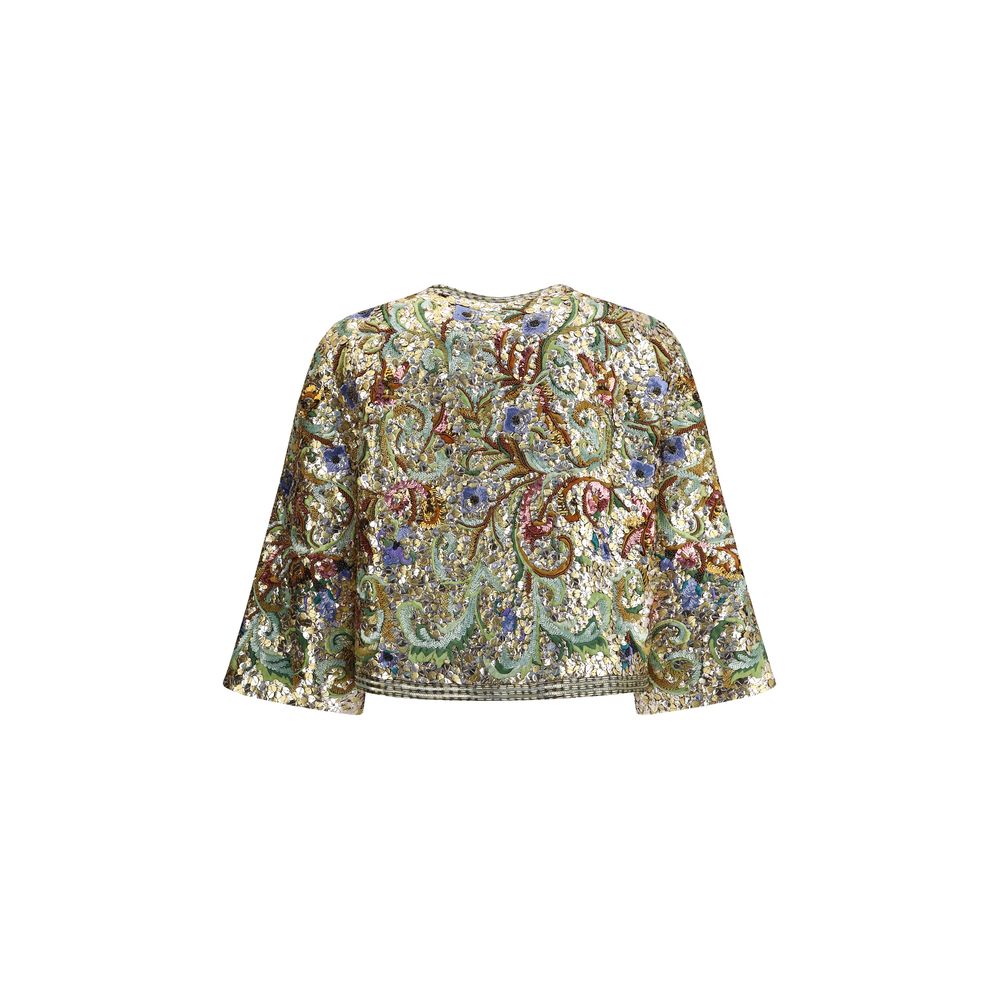 Valentino Bestickte Pailletten Jacke