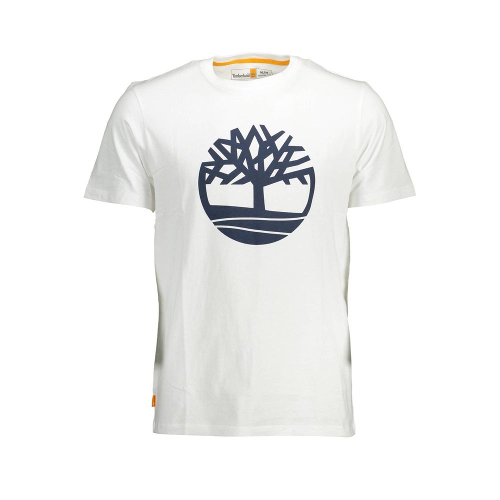 Timberland Weißes Baumwolle Männer T-Shirt