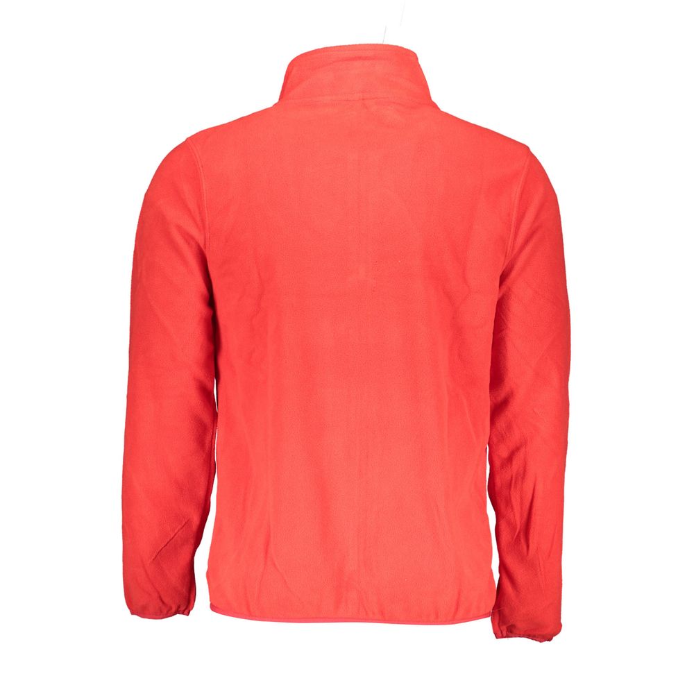 Norway 1963 Roter Polyester-Pullover für Männer