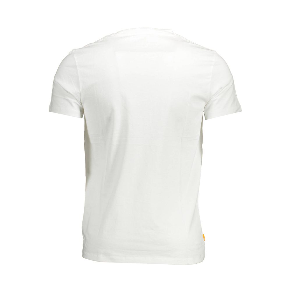 Timberland Weißes T-Shirt aus Bio-Baumwolle für Männer