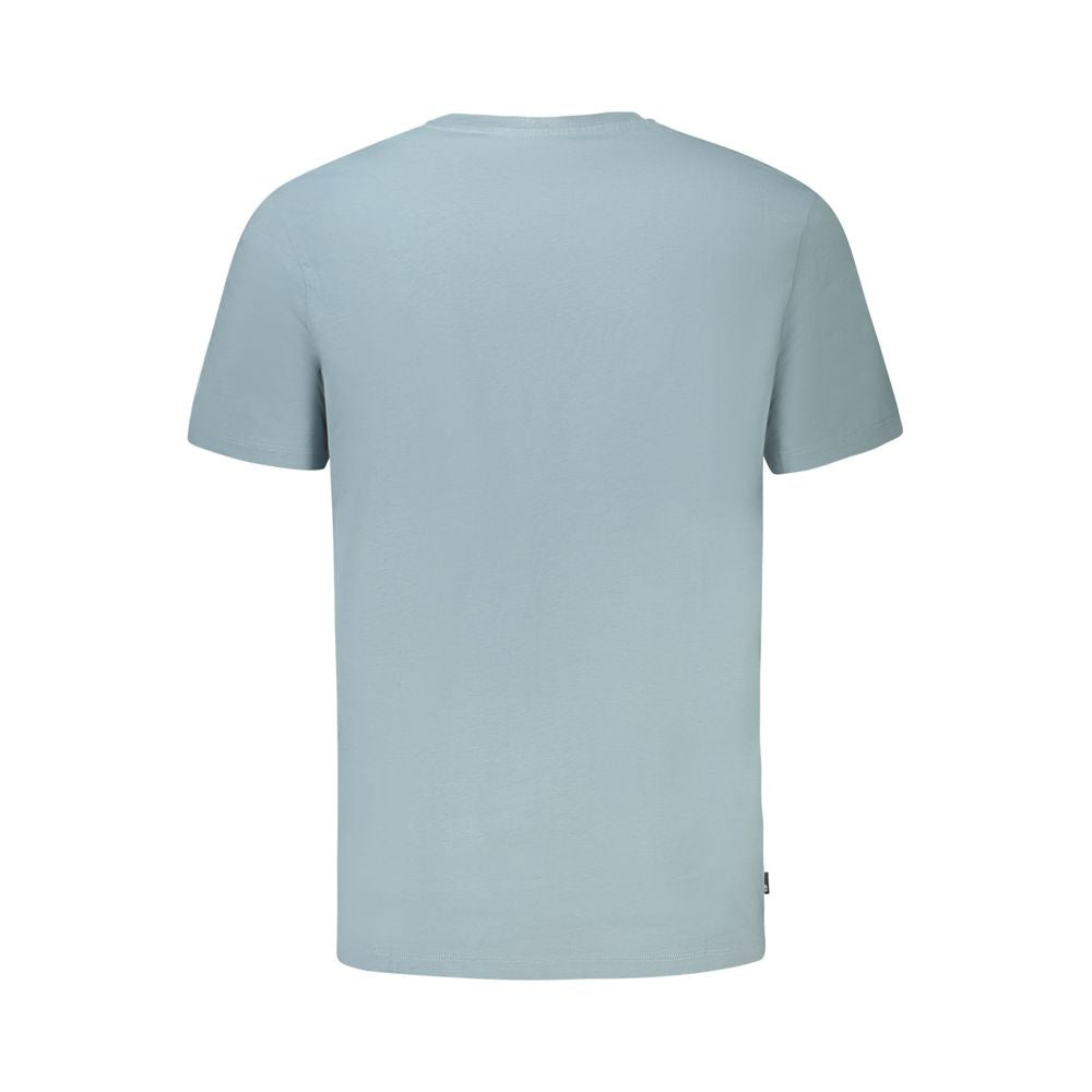Timberland Hellblaues Bio-Baumwoll-T-Shirt für Männer