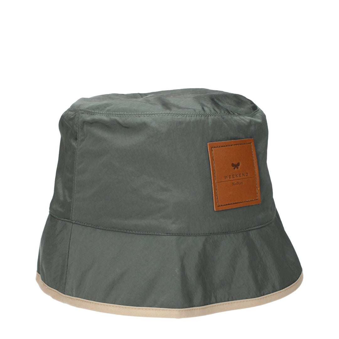 Max Mara Grüne Polyamid-Eimerhüte
