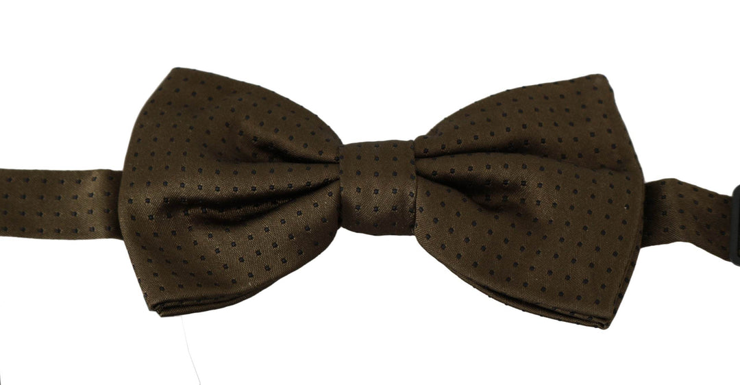 Dolce & Gabbana Elegante Seidenfliege mit Polka Dot - Léoré