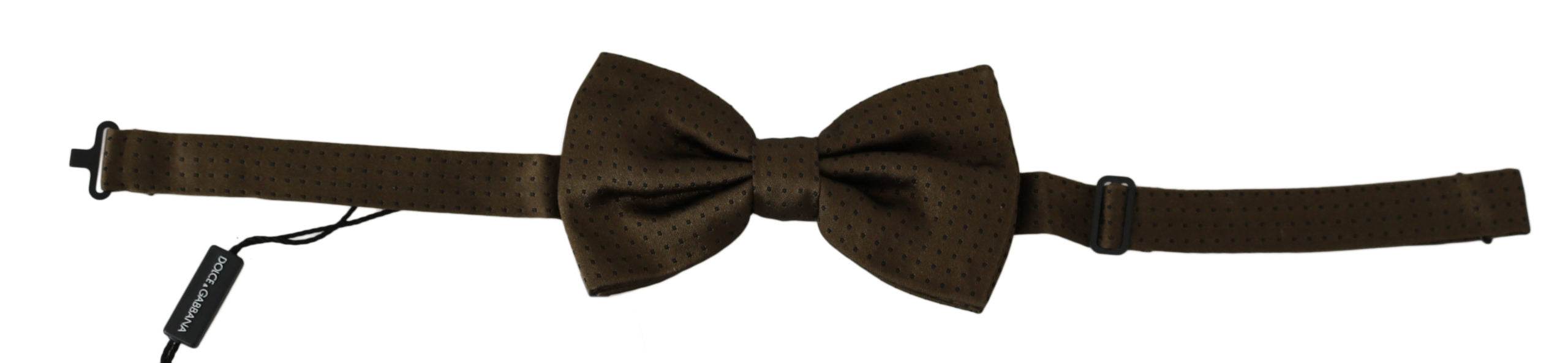 Dolce & Gabbana Elegante Seidenfliege mit Polka Dot - Léoré