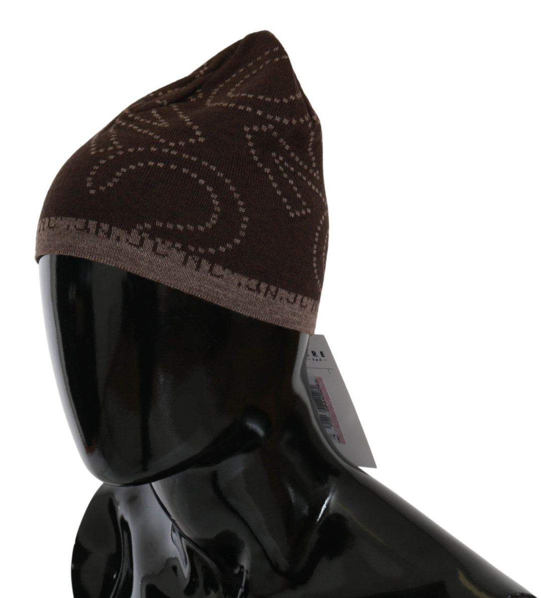 Costume National Schicke zweifarbige Mütze aus Wollmischung - Léoré