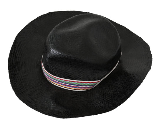 Costume National Schicker schwarzer Schlapphut - Zeitlose Eleganz - Léoré