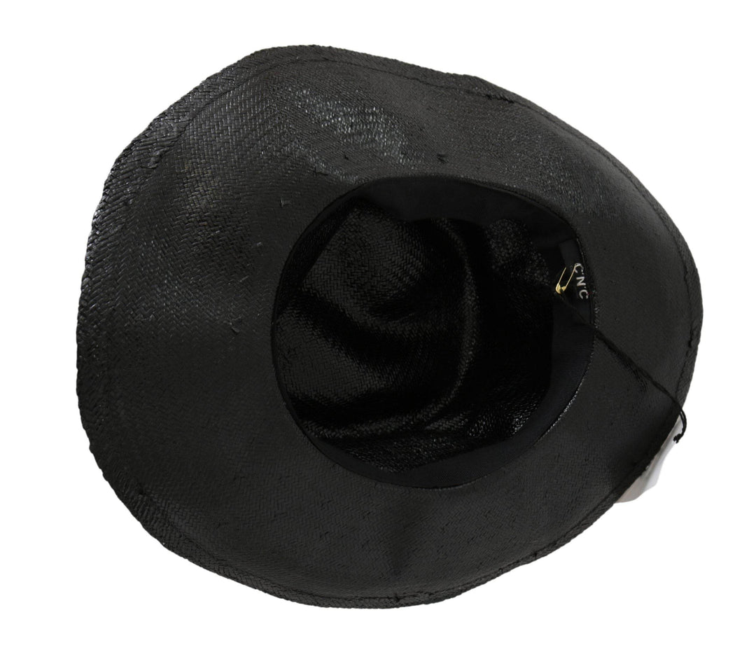 Costume National Schicker schwarzer Schlapphut - Zeitlose Eleganz - Léoré