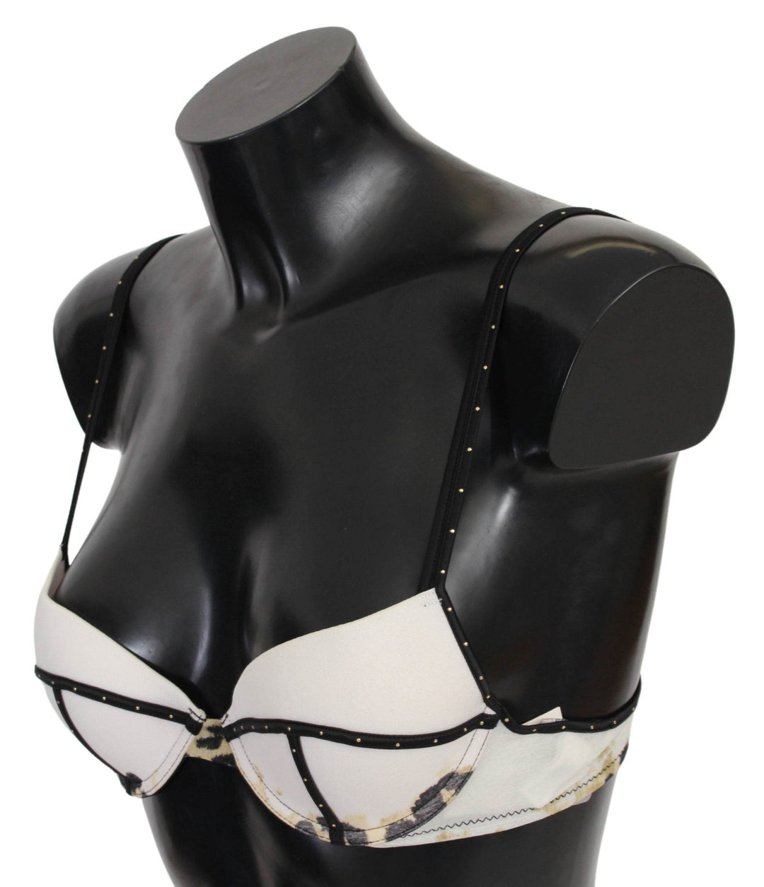 Just Cavalli Eleganter weißer Push-Up-BH mit Logo-Details - Léoré