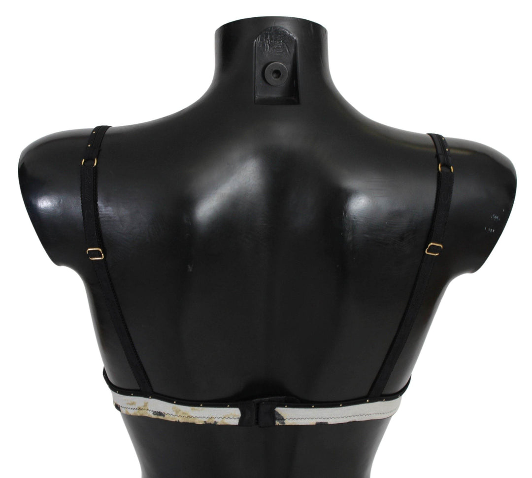 Just Cavalli Eleganter weißer Push-Up-BH mit Logo-Details - Léoré