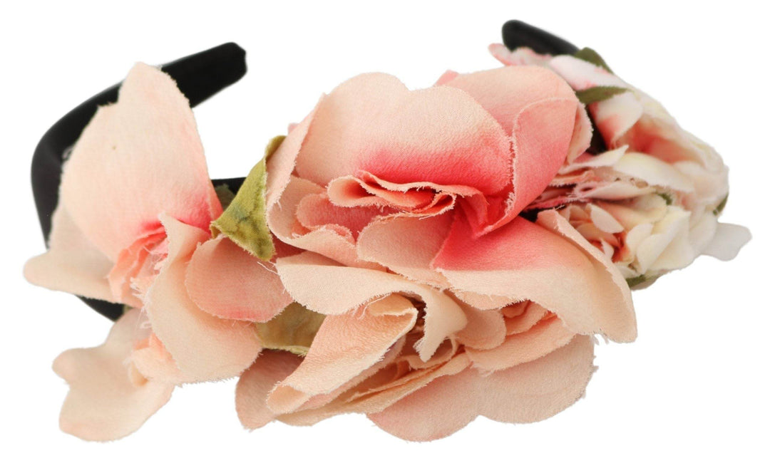 Dolce & Gabbana Elegantes Stirnband aus Seide Designer Tiara - Léoré