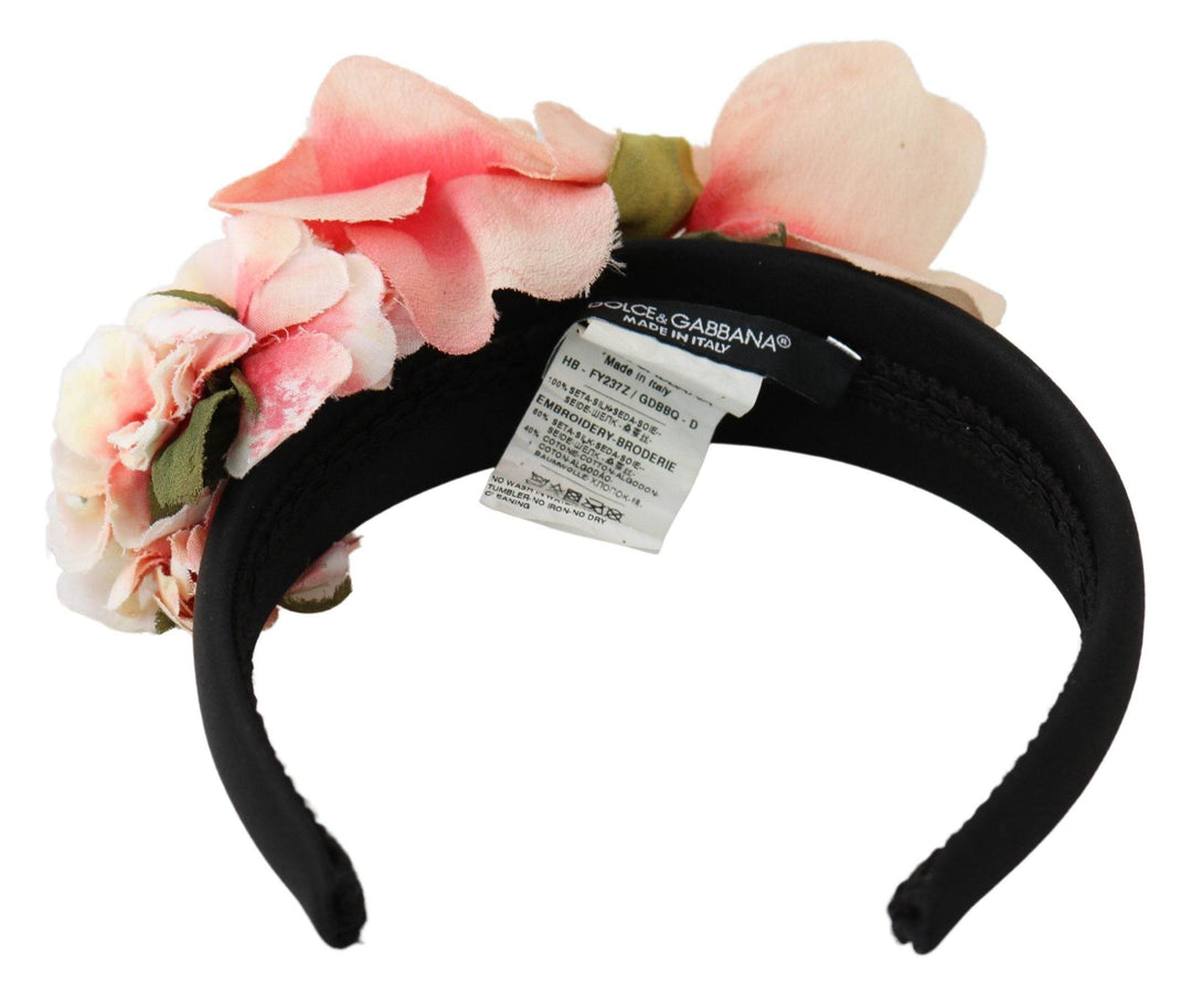 Dolce & Gabbana Elegantes Stirnband aus Seide Designer Tiara - Léoré
