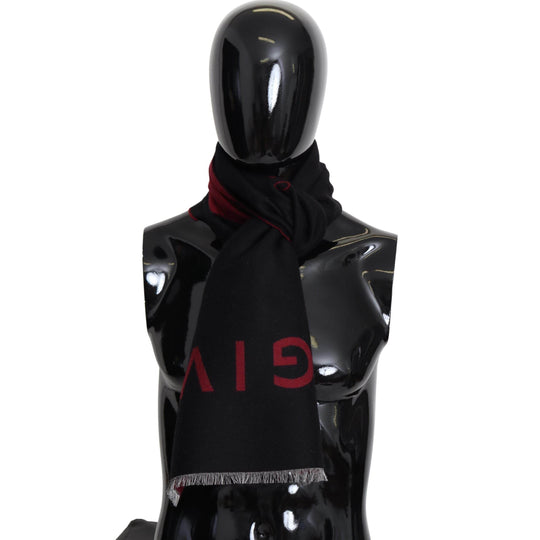 Givenchy Eleganter Unisex-Schal aus einer Woll-Seidenmischung - Léoré
