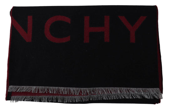 Givenchy Eleganter Unisex-Schal aus einer Woll-Seidenmischung - Léoré