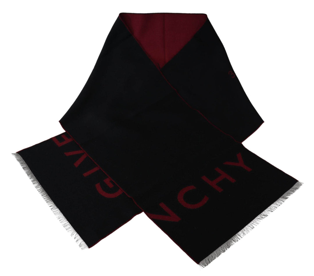 Givenchy Eleganter Unisex-Schal aus einer Woll-Seidenmischung - Léoré