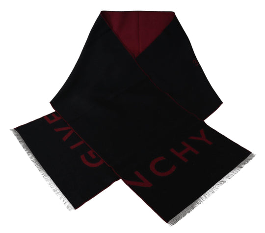 Givenchy Eleganter Unisex-Schal aus einer Woll-Seidenmischung - Léoré