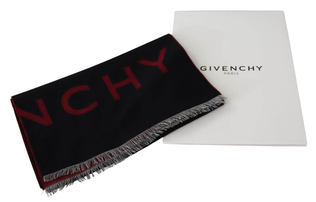 Givenchy Eleganter Unisex-Schal aus einer Woll-Seidenmischung - Léoré