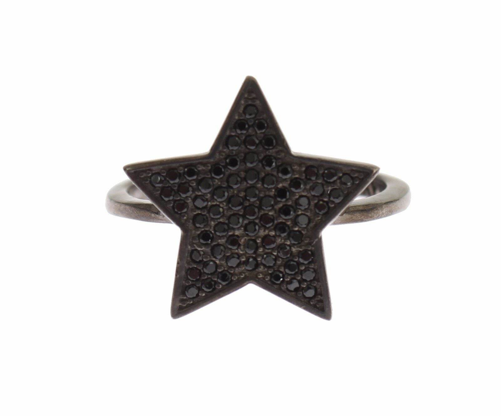 Nialaya Exquisite Sterling Silber CZ Kristall Ring - Léoré
